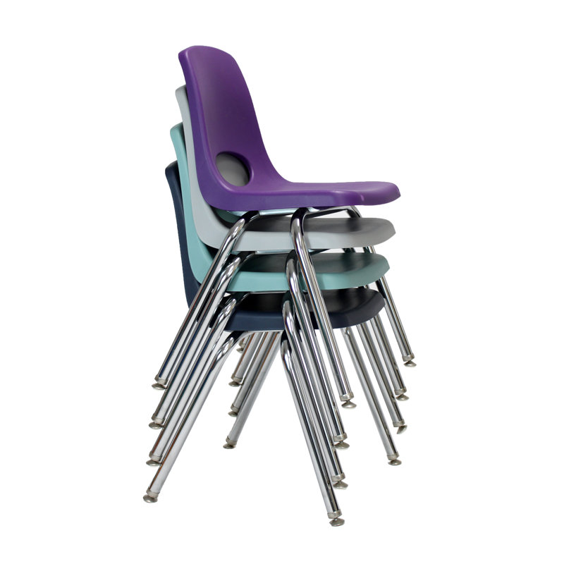Factory Direct Partners Stack With Swivel Glides Classroom Chair Wayfair
